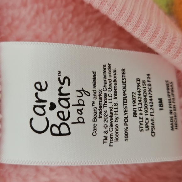 New Care Bears 2pc Snuggit Multicolor Kids Set - Picture 3 of 4